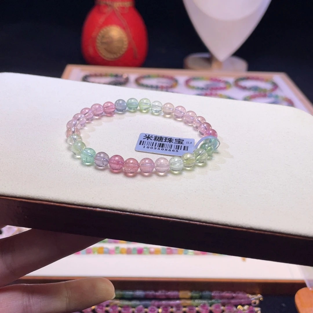 未镶嵌碧玺手链A17碧玺手链