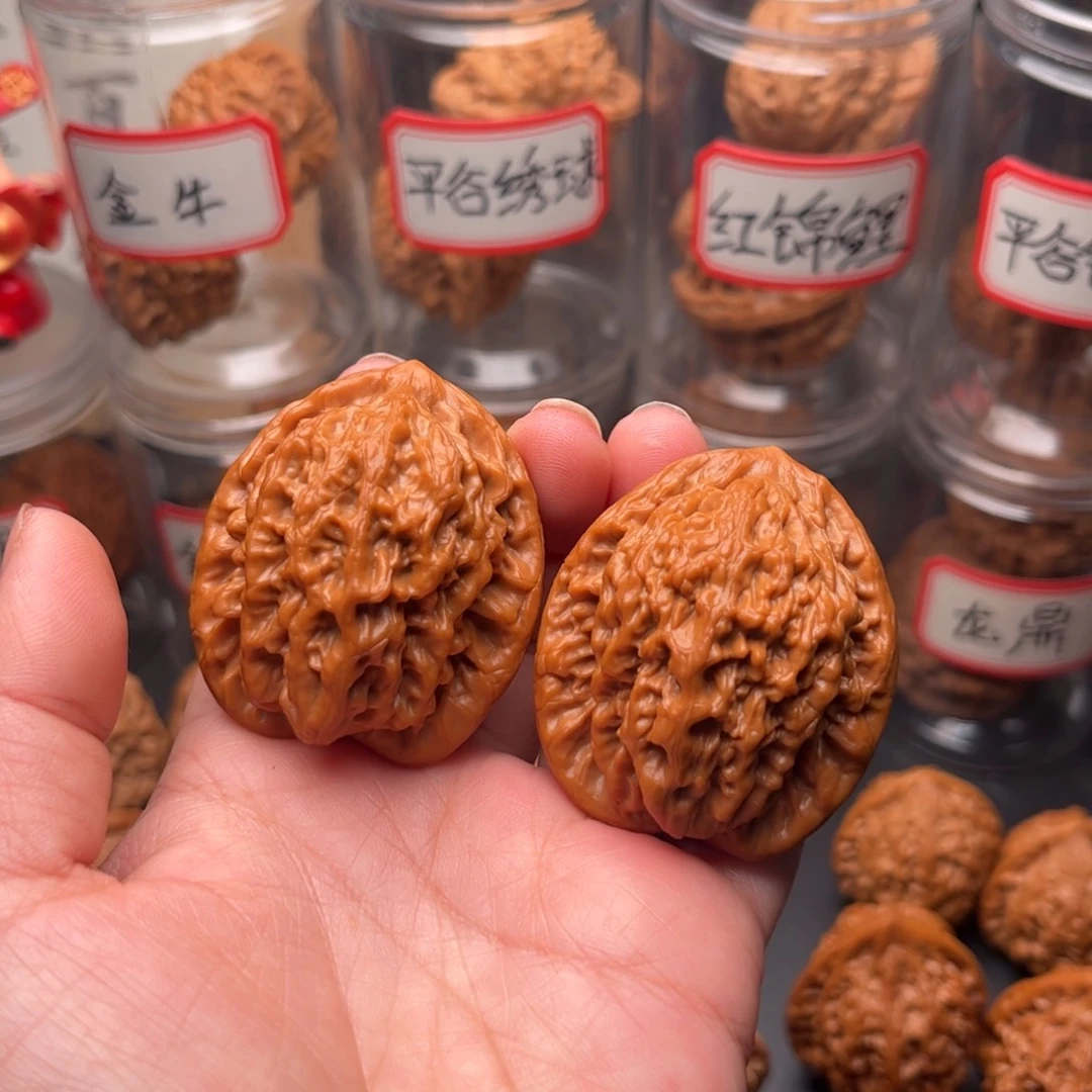 文玩核桃把件41精品金公子
