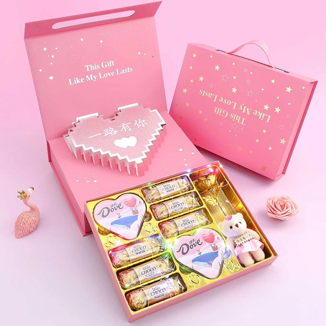 【圣诞节平安夜】德芙巧克力礼盒装送女朋友女生礼品情侣老婆