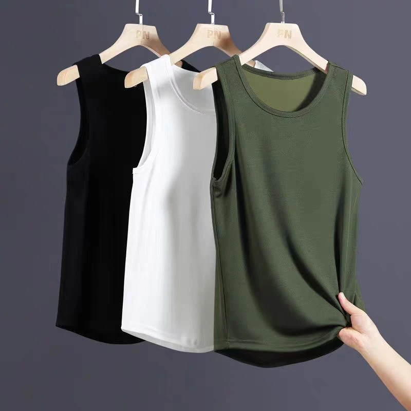 377无袖螺纹吊带