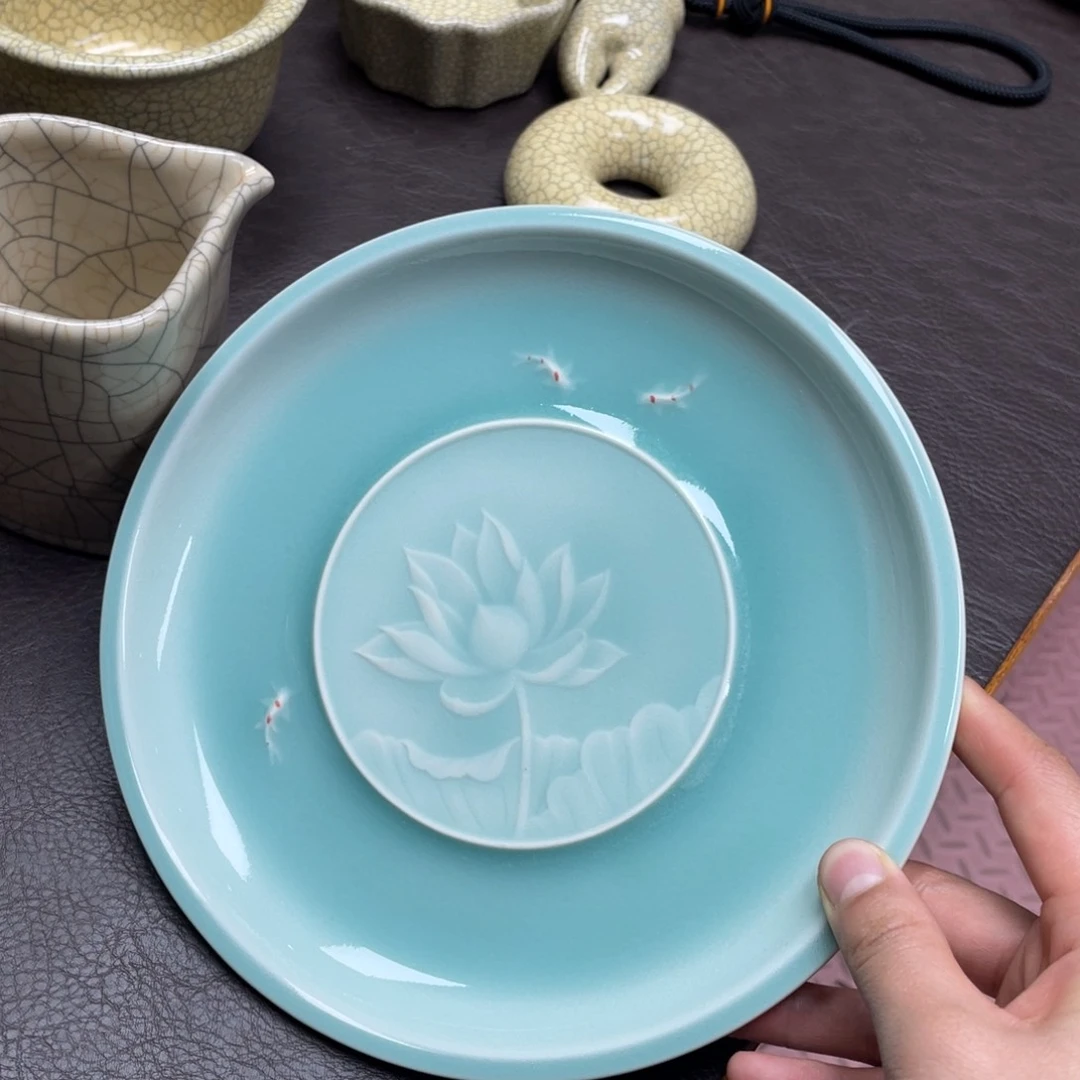 福利青瓷茶具微瑕