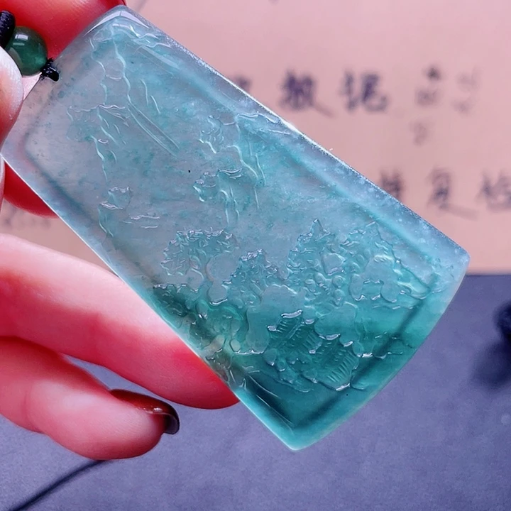 翡翠吊坠(不含链)未镶嵌