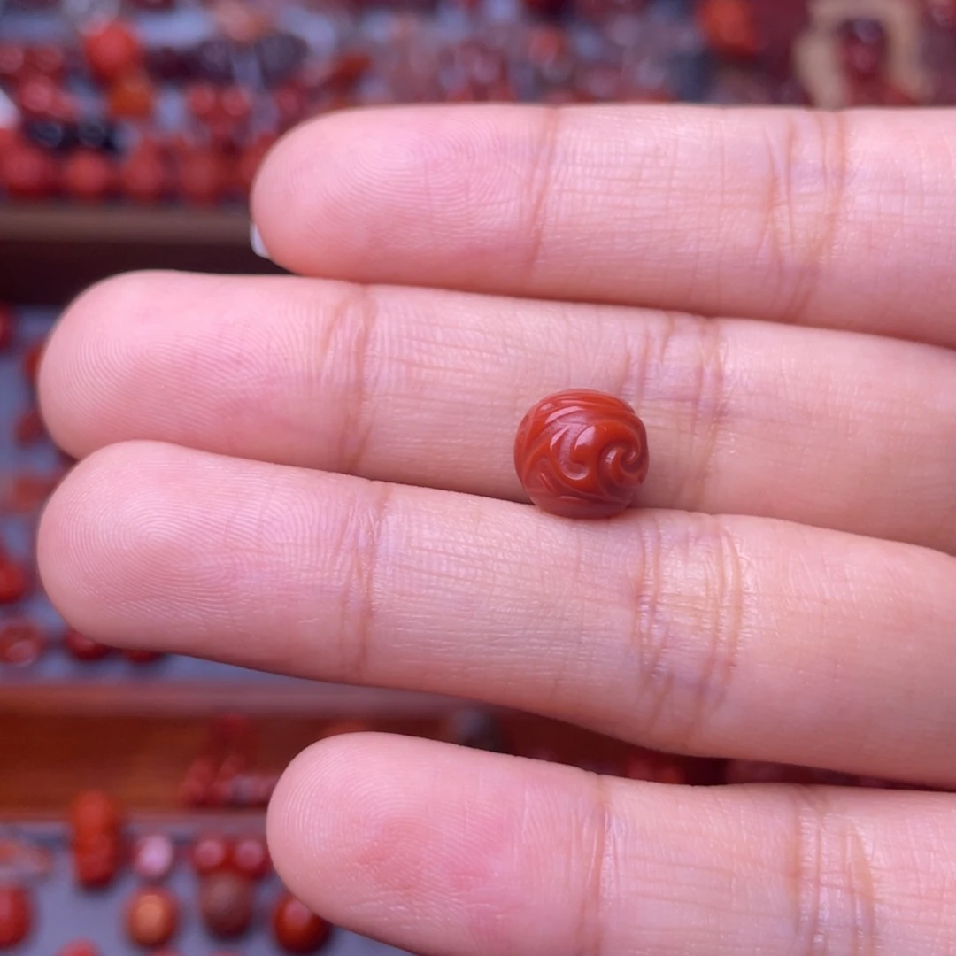 椰***皮未镶嵌9.2南红玛瑙