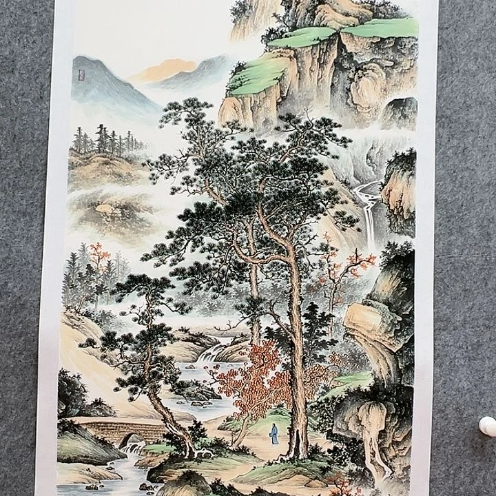 国画书画作品多次