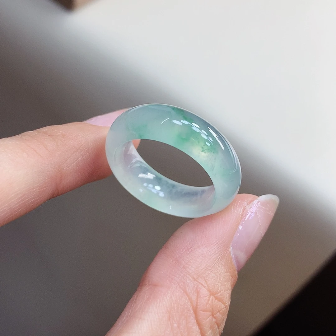 翡翠戒指未镶嵌16-17号