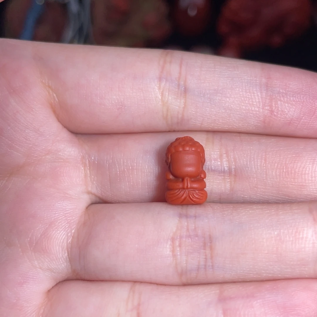 未镶嵌无相佛8mm南红玛瑙