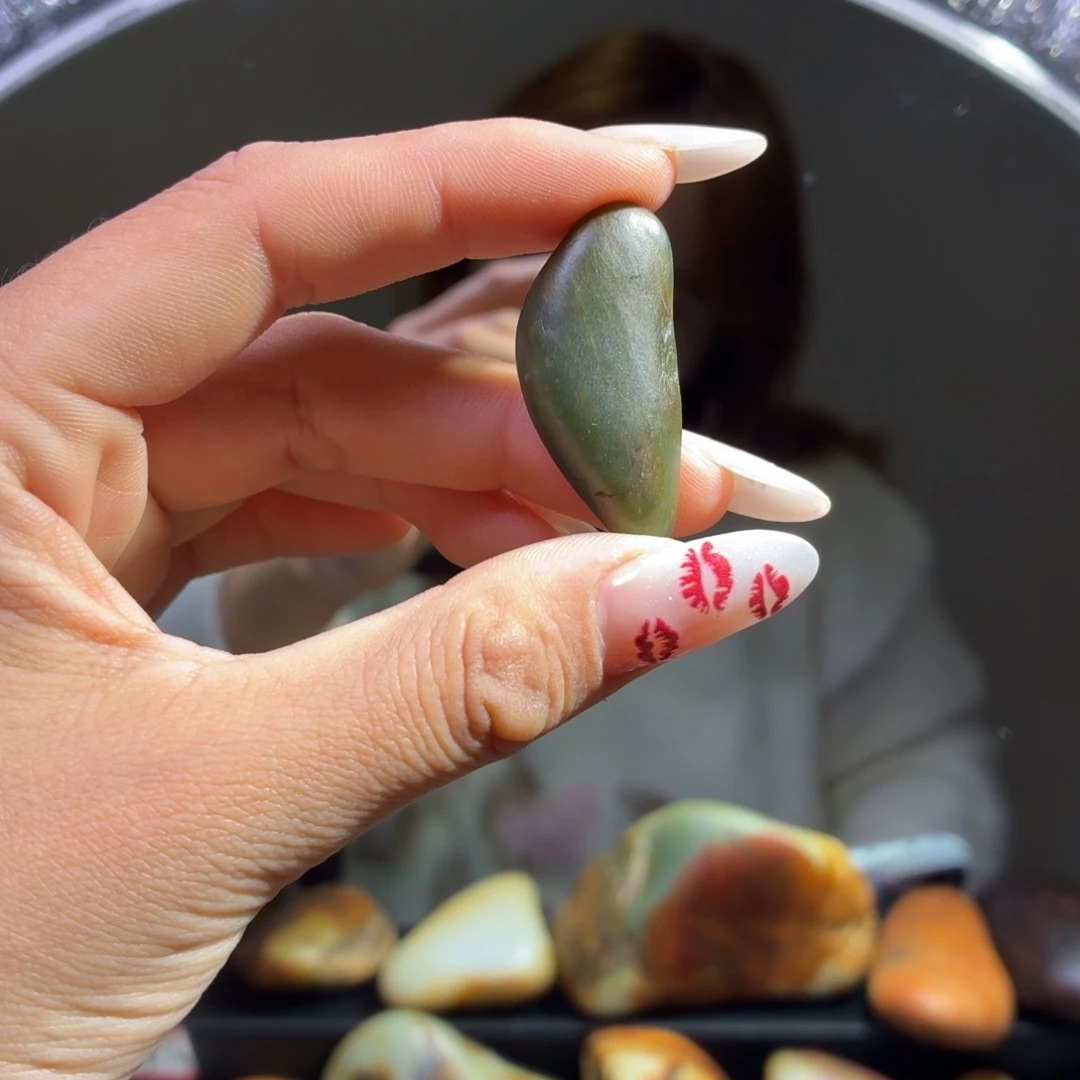 和田玉未镶嵌挂件8.1