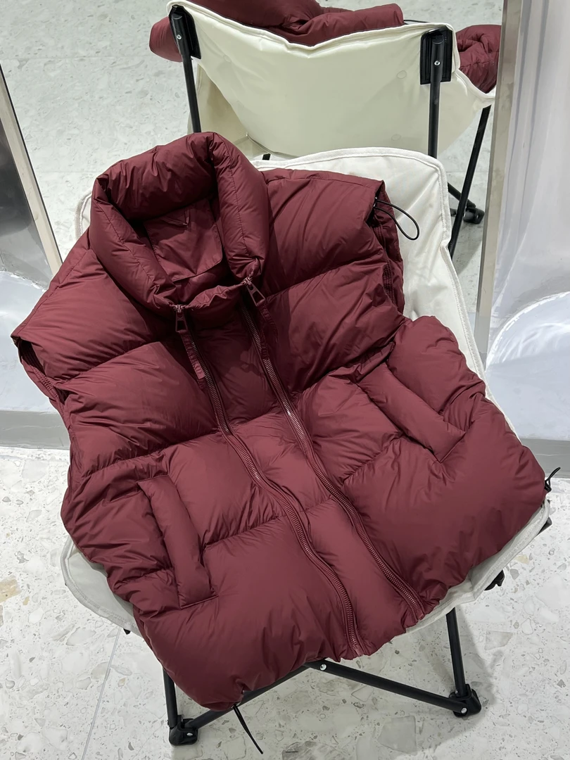 新国标90双拉链设计立领羽绒马甲女冬季韩版白鸭绒620