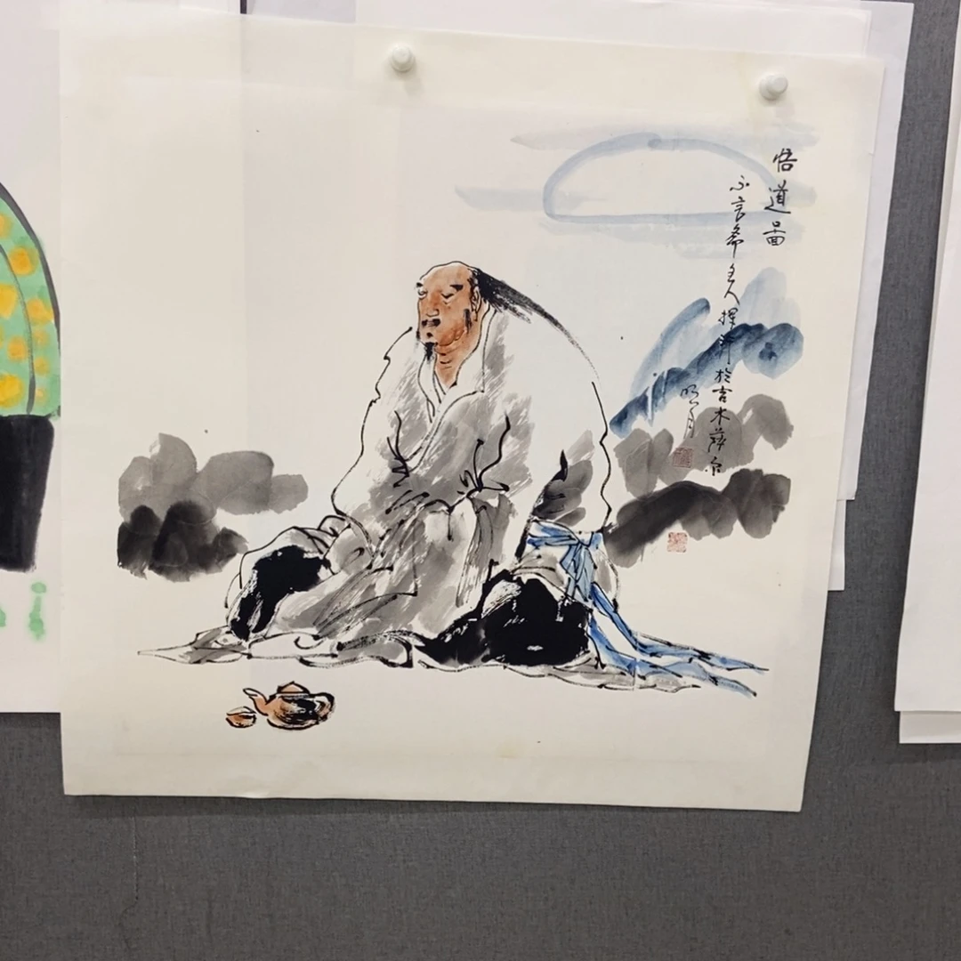 国画手寫手繪作品100