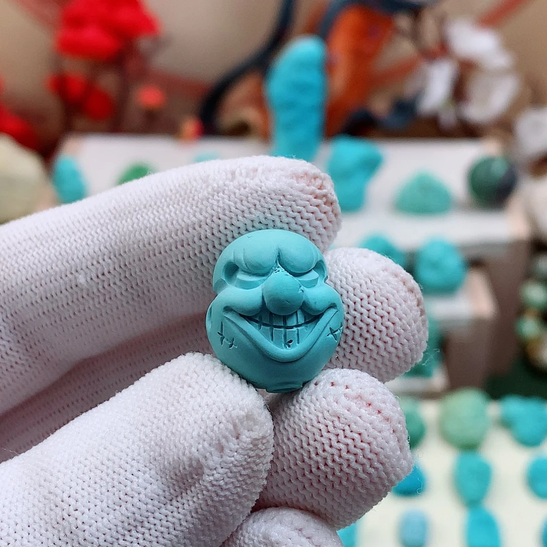 绿松石未镶嵌珠宝奇石