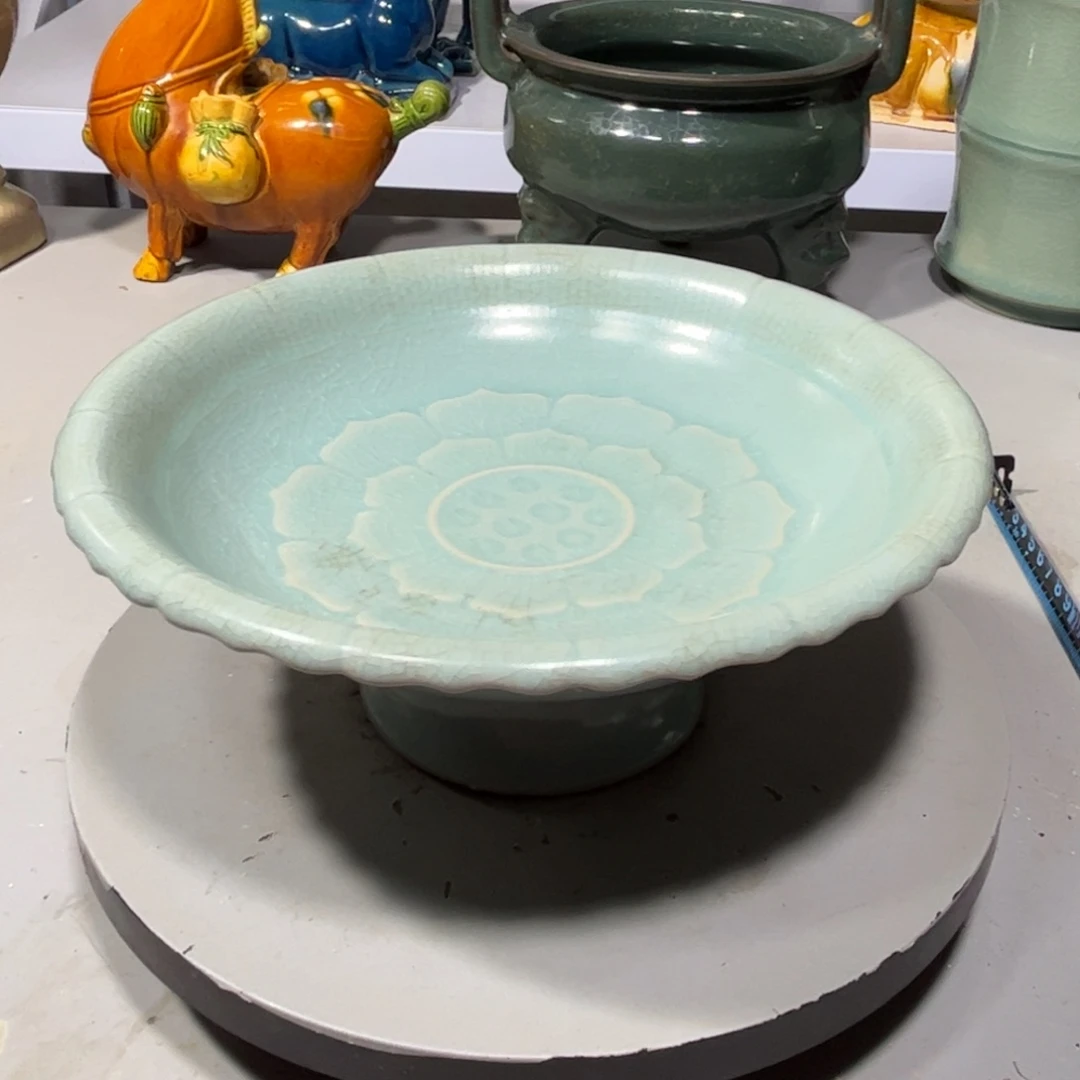 瓶汝窑瓷器品相完美