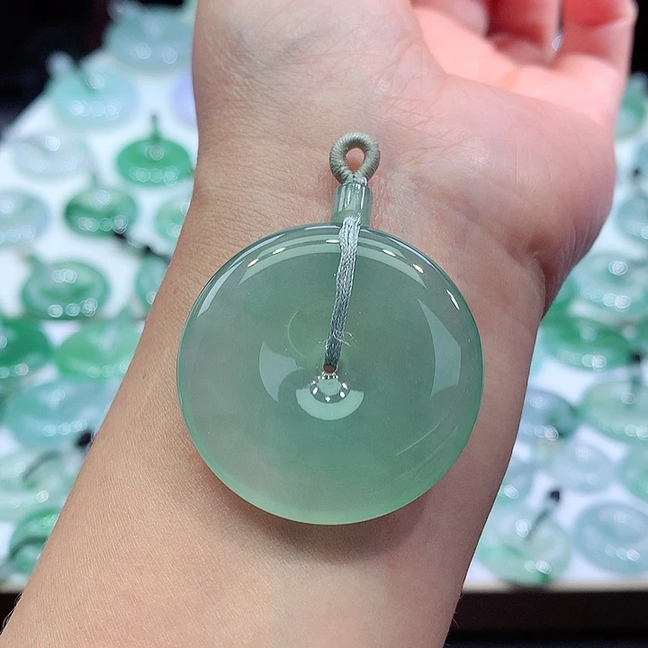 颈饰未镶嵌翡翠47尺寸35.4*5.7