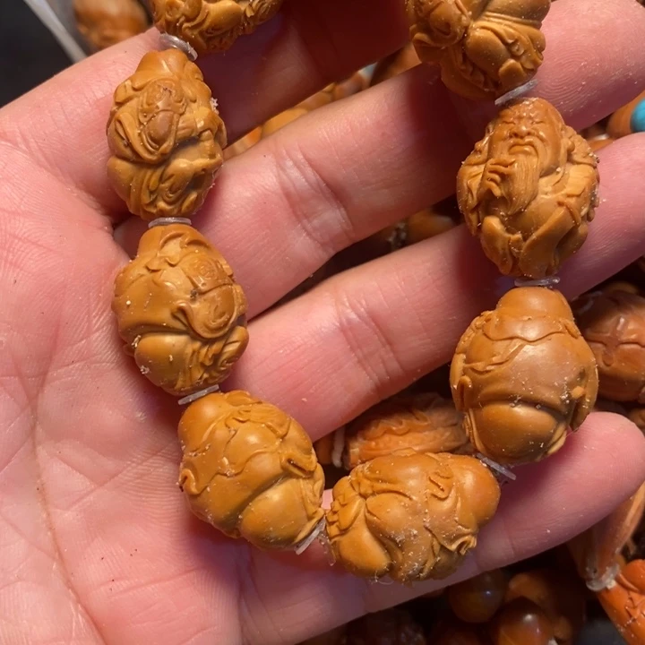 橄榄核手串/手链关公