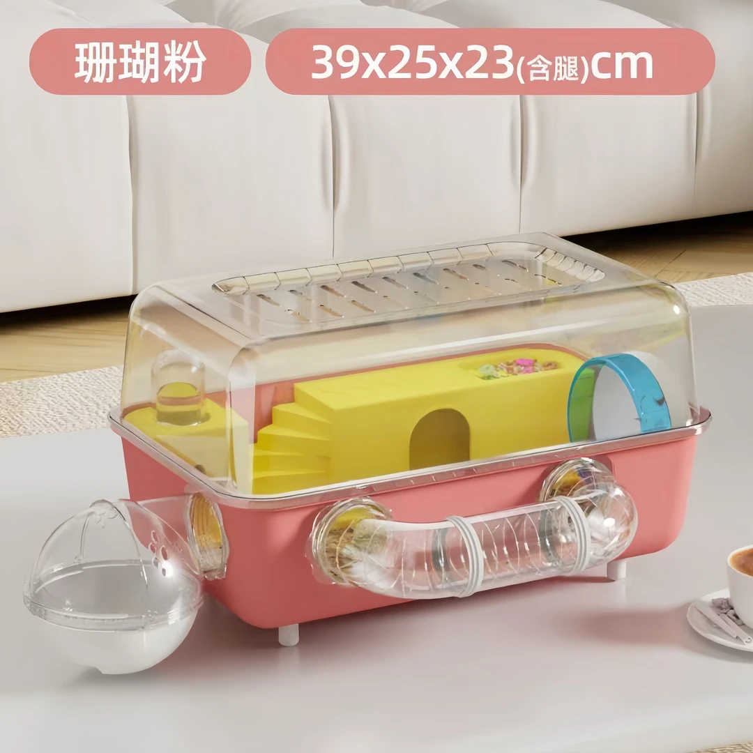 仓鼠笼子金丝熊双层豪华别墅专用房子全景四季用品家用宿舍套装