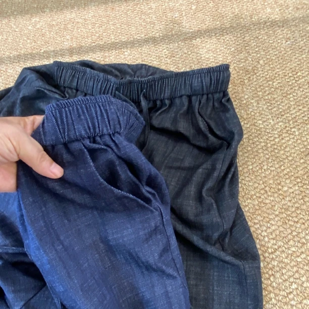 初秋老钱风百搭宽松复古休闲阔腿裤中高腰大直筒女裤