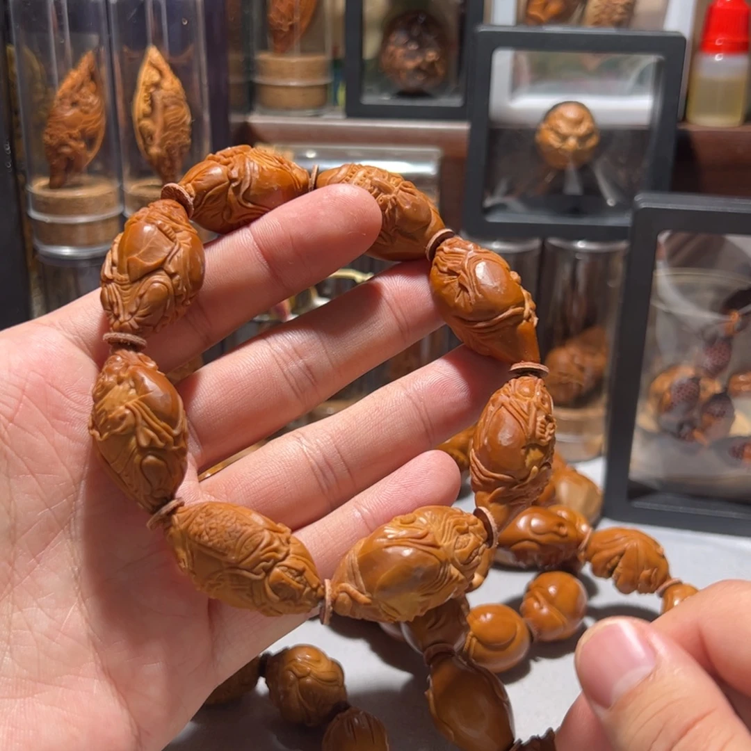 十***.橄榄核手串/手链手工地府
