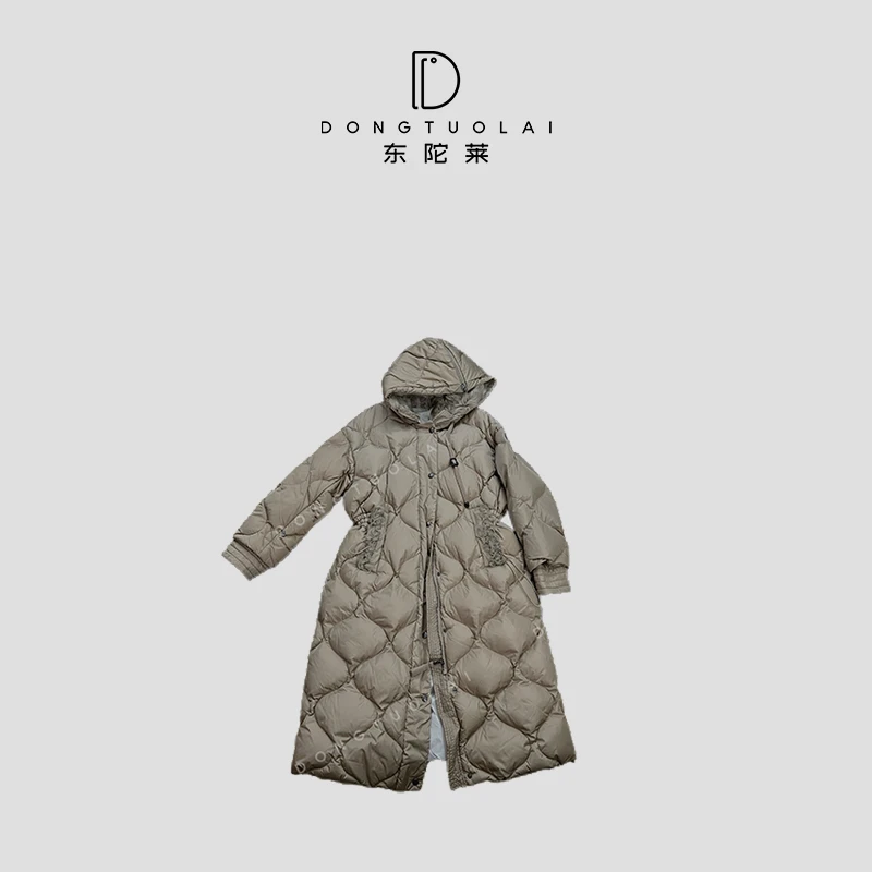 《F005》羽绒服中长款款舒适时尚休闲秋冬保暖冬季百搭简约