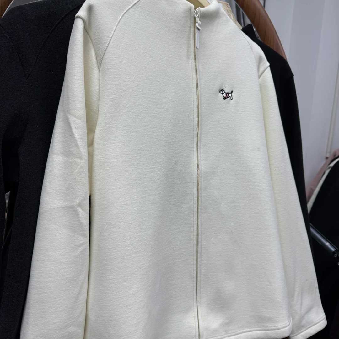 【毛毛家™】小狗三色双头拉链打底衫 246265