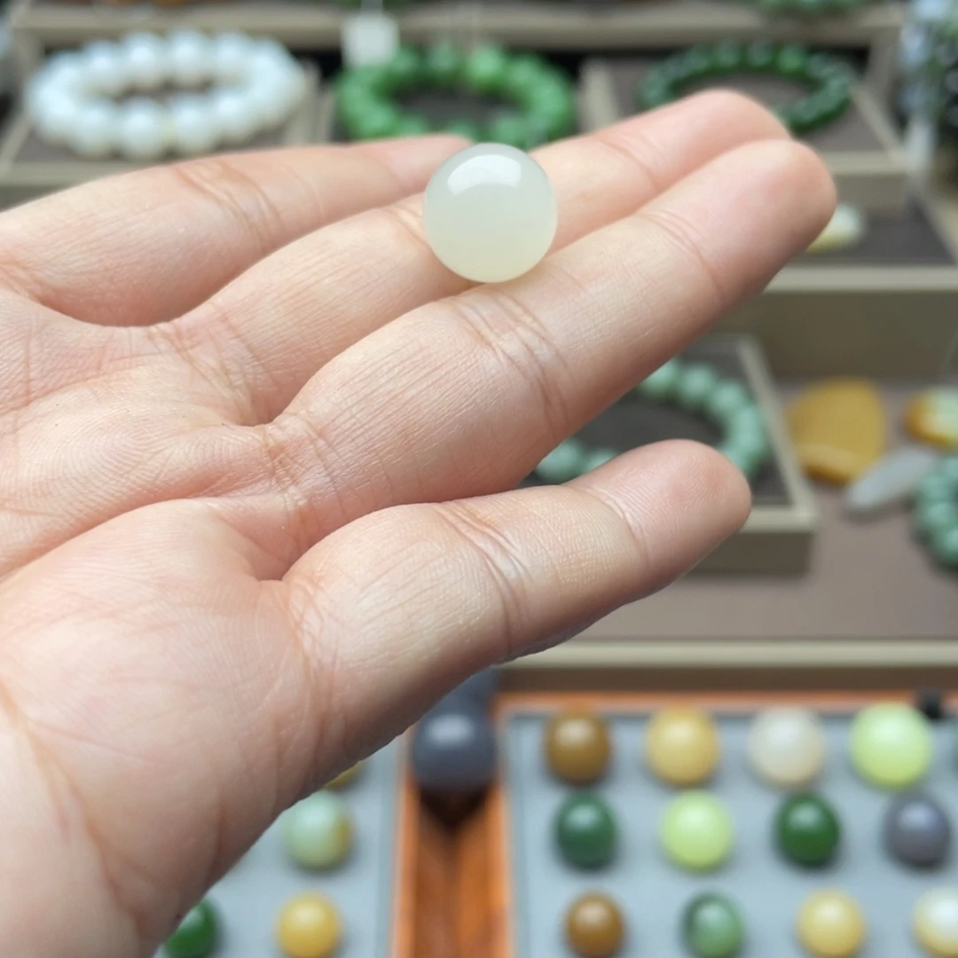 和田玉未镶嵌手链12