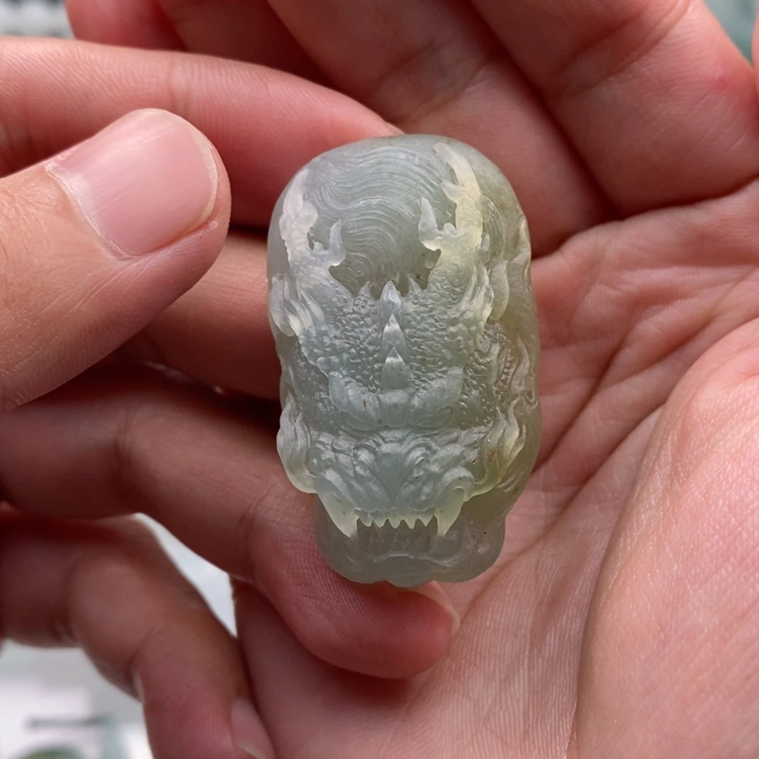 未镶嵌定制翡翠天然缅甸翡翠吊坠