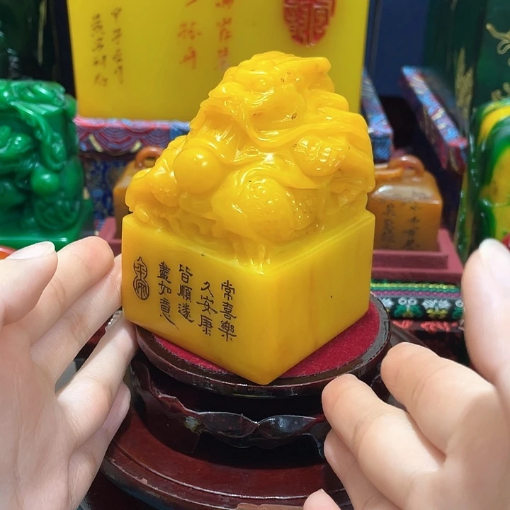 寿山石印石篆刻印章引首章闲章姓名章生日礼物