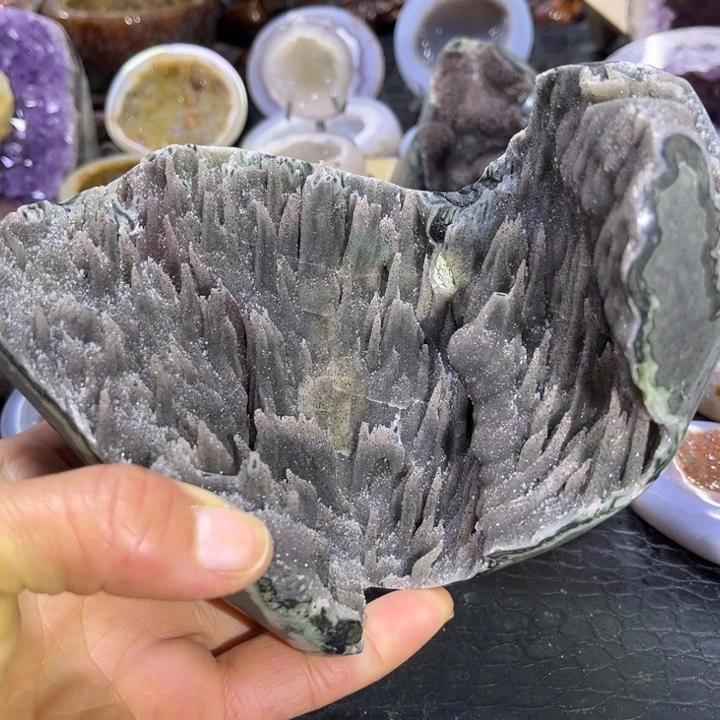 未镶嵌水晶珠宝半成品