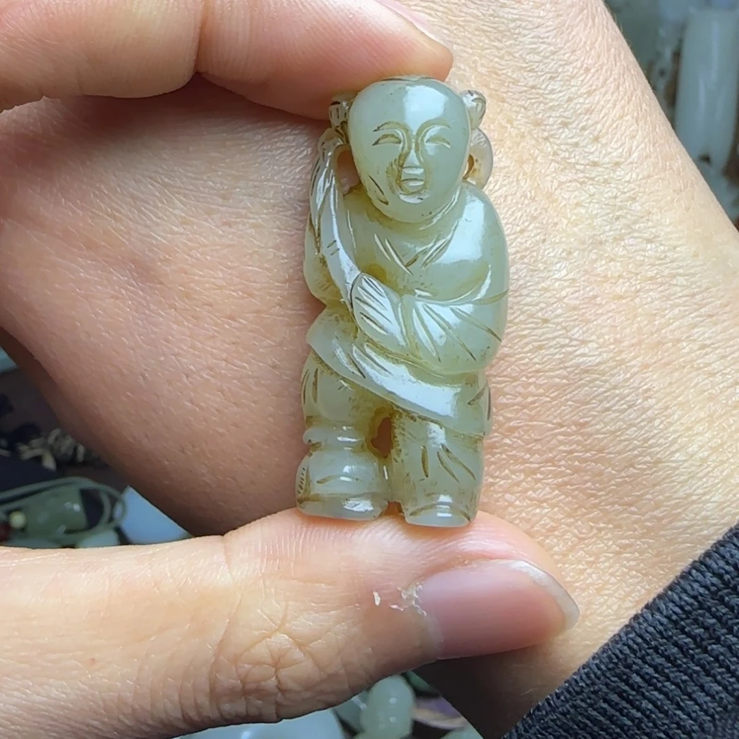 和田玉挂件未镶嵌