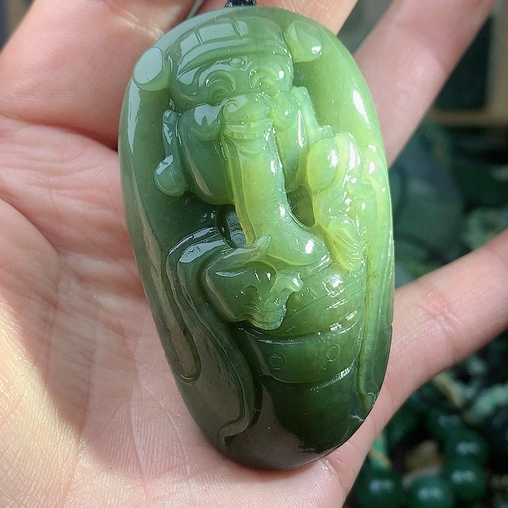 未镶嵌和田玉挂件