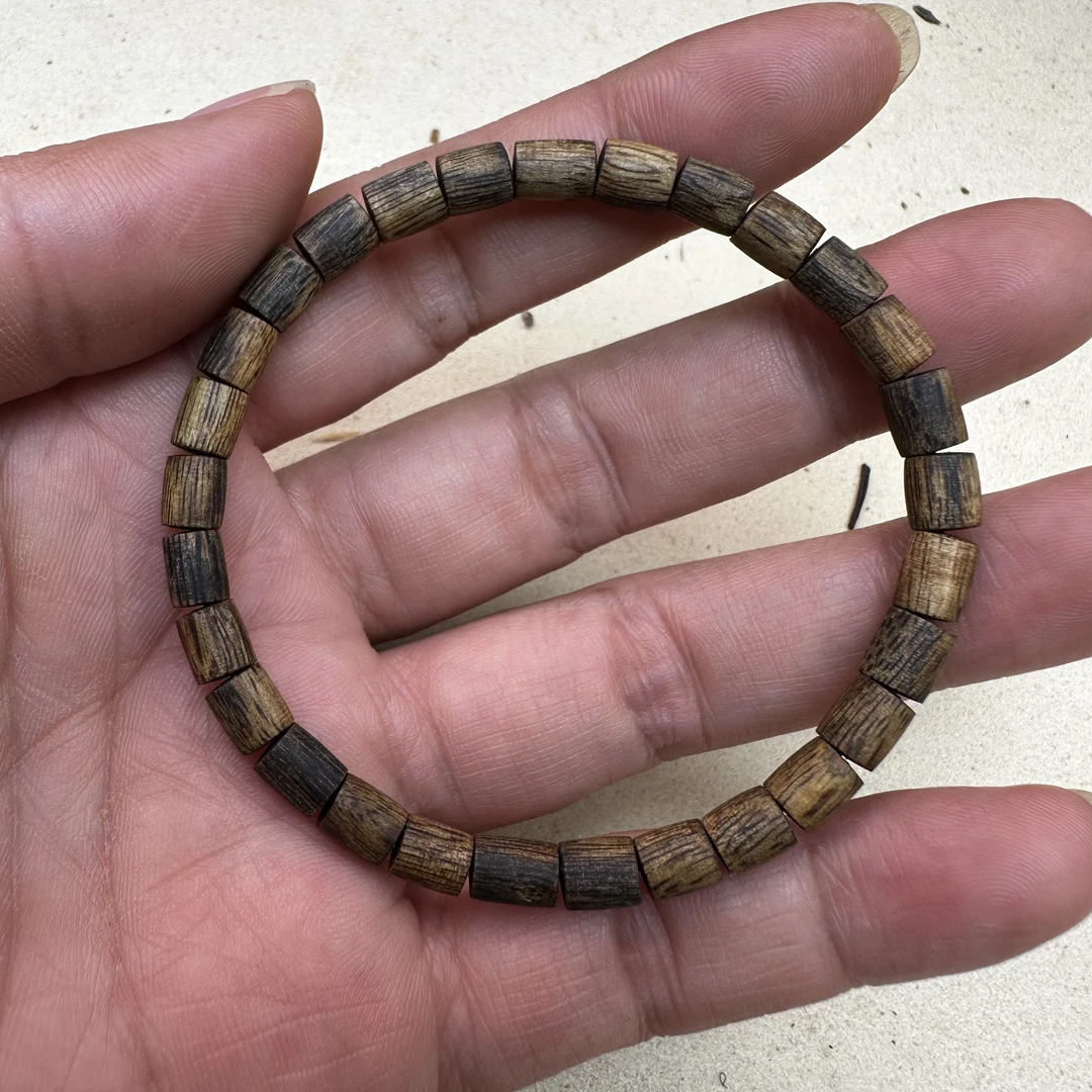 入门级天然沉香棋楠手串多样性发一