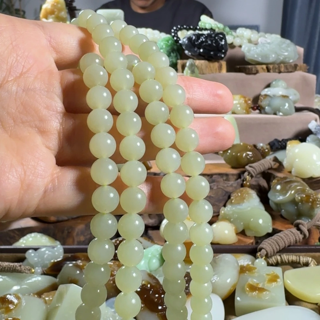 和田玉（糖玉）未镶嵌手链