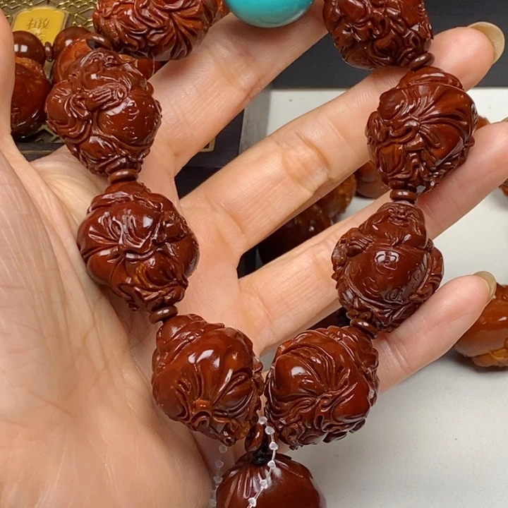 橄榄核吊坠?****?橄榄核手串