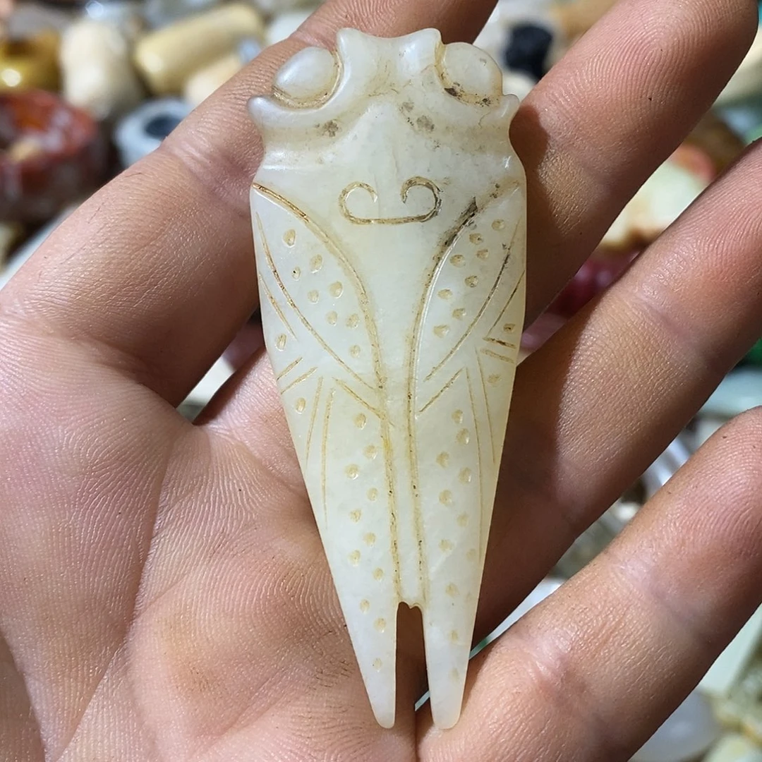 和田玉（糖玉）未镶嵌挂件