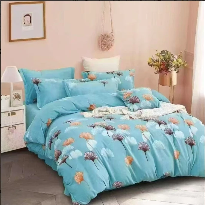 牛奶绒被罩银杏叶款【大凤专属】