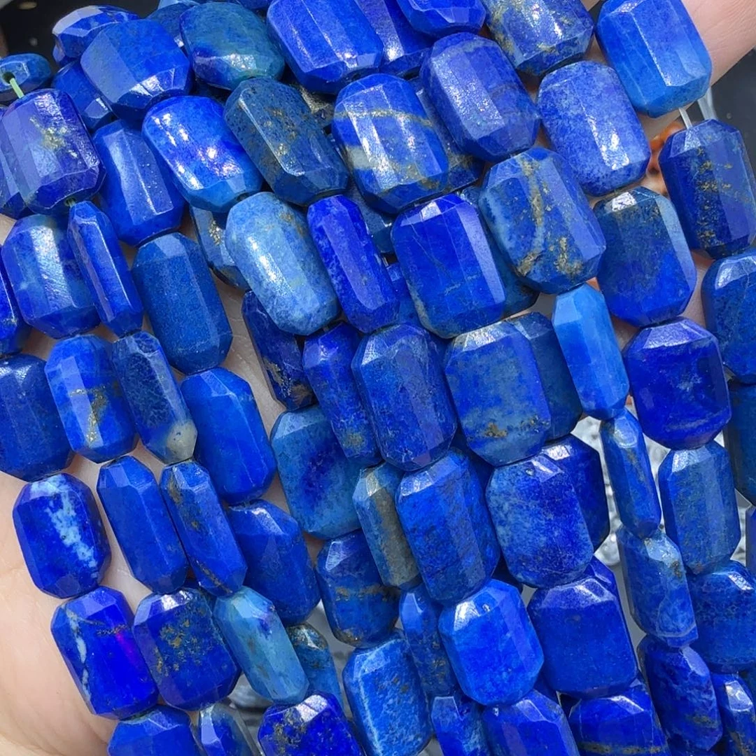 未镶嵌珠宝半成品水晶10×14老矿青金一条