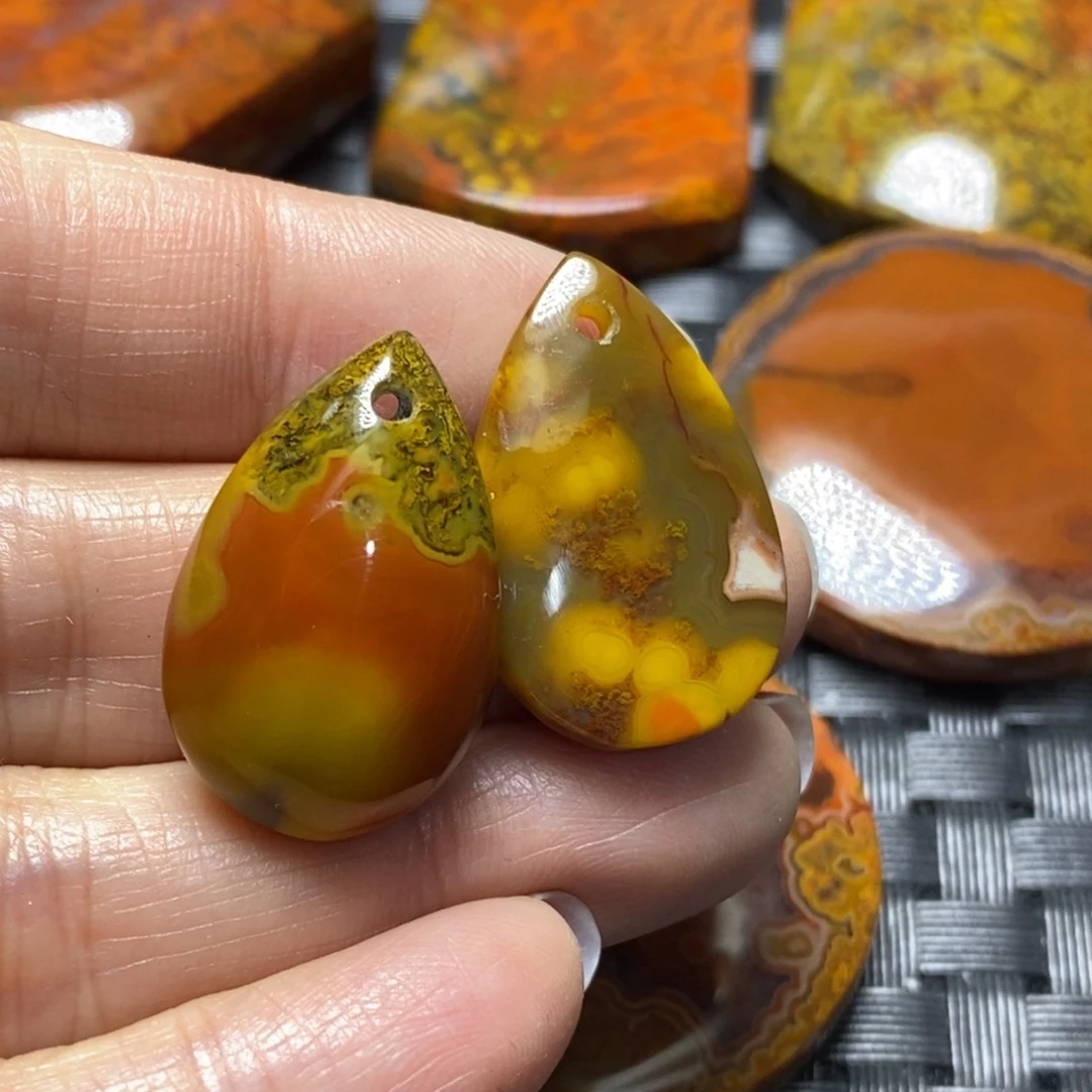 玛瑙/玉髓挂坠未镶嵌