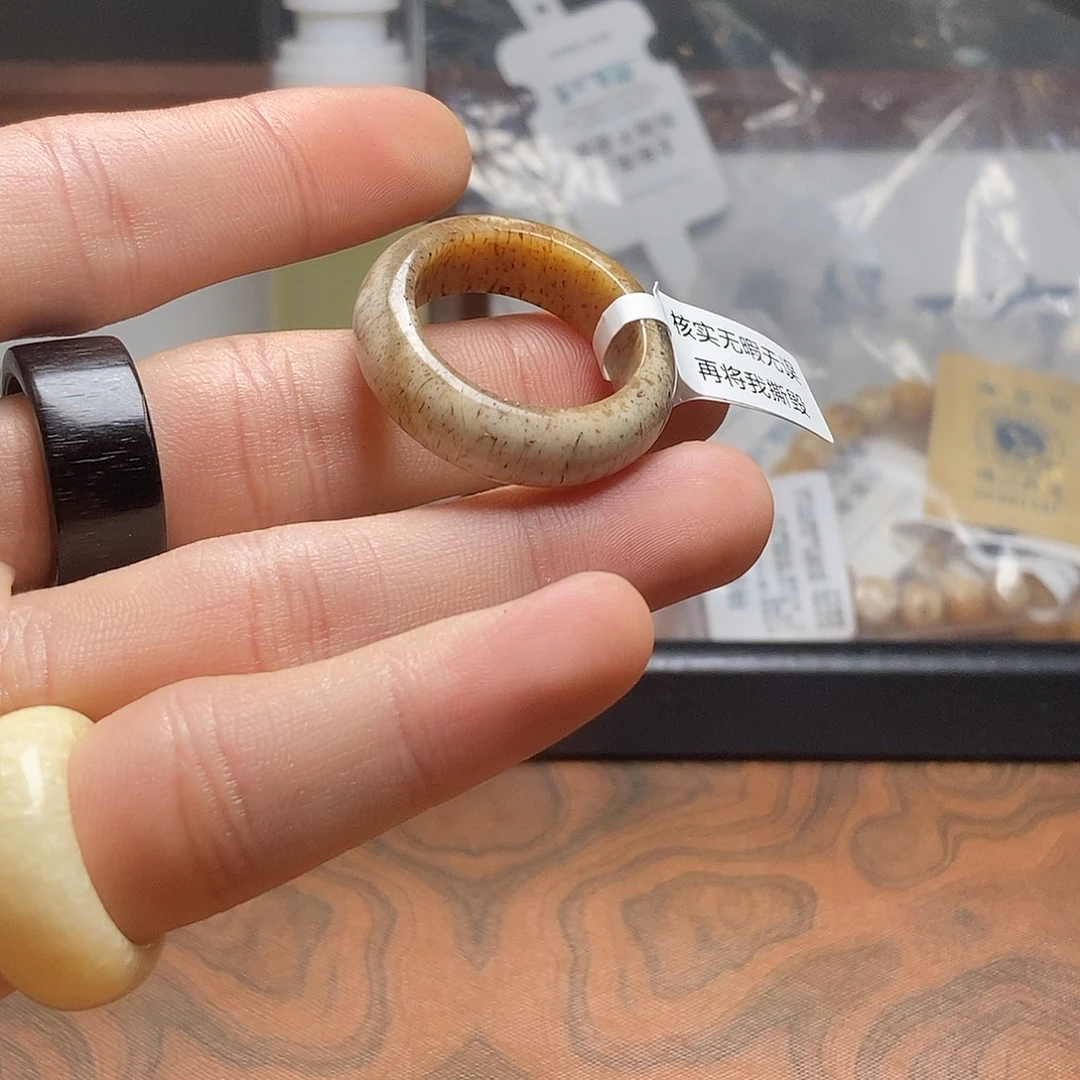石***方手串/手链/手镯猛犸象牙海胖丁丁22黄戒指