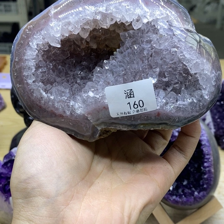 未镶嵌紫晶大型摆件(非配饰)