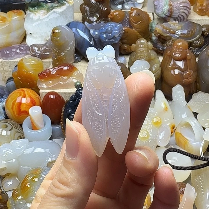 玛瑙/玉髓未镶嵌饰品