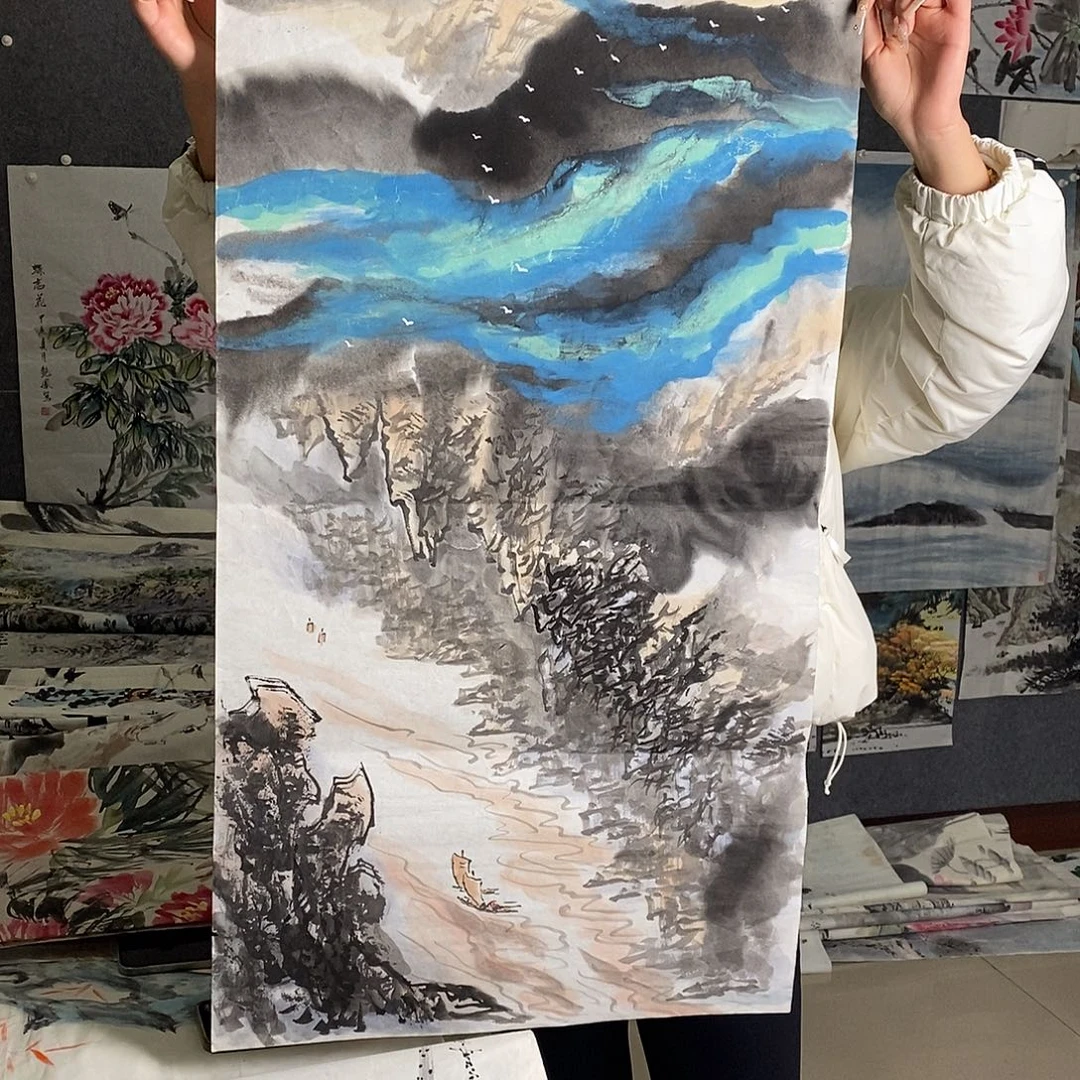 国画纯手写手绘作品28