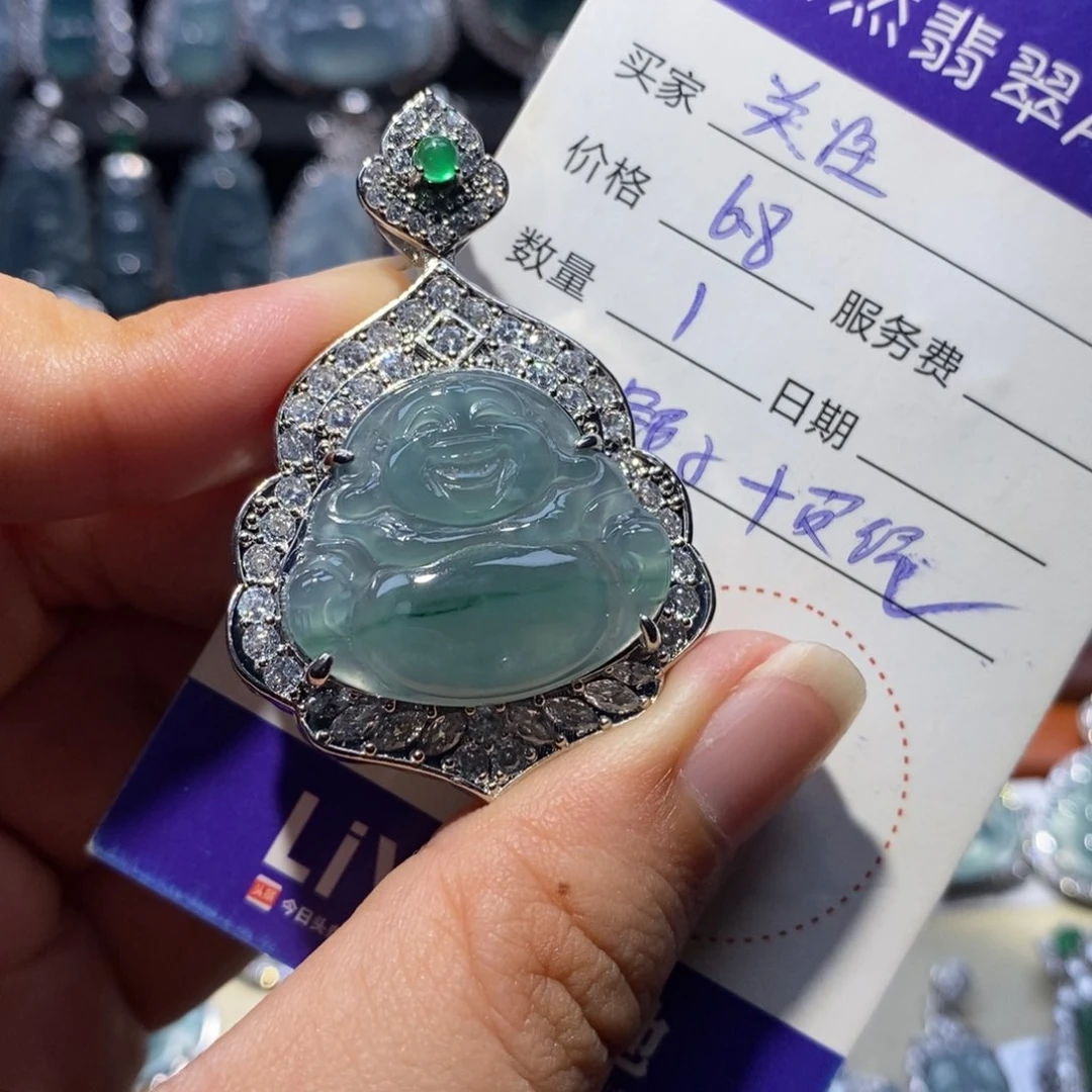 1***伙翡翠未镶嵌颈饰翡翠