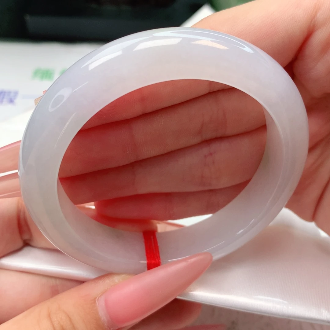 未镶嵌手镯翡翠正圈55