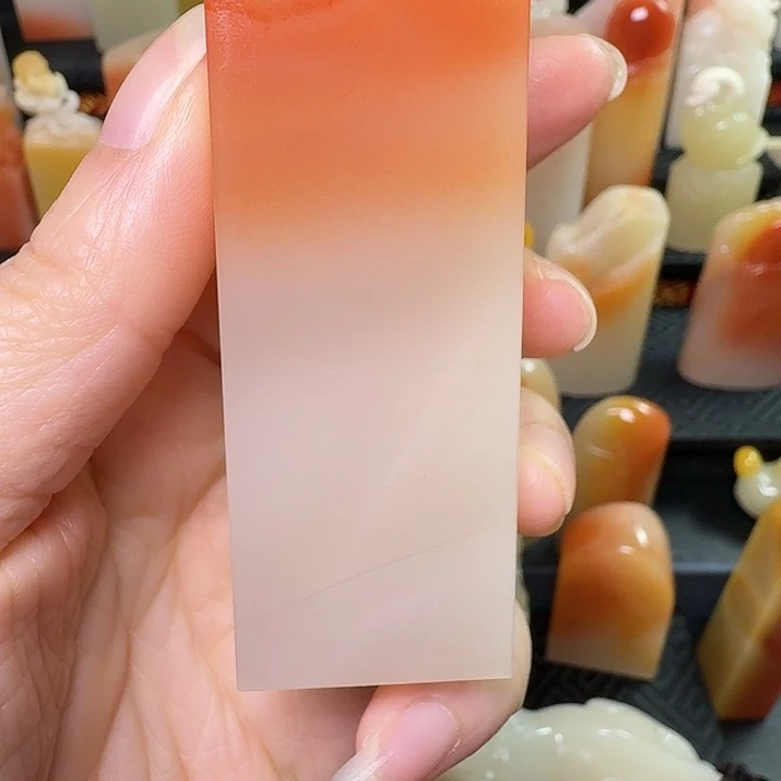 竹***心老挝石漂亮的好看的