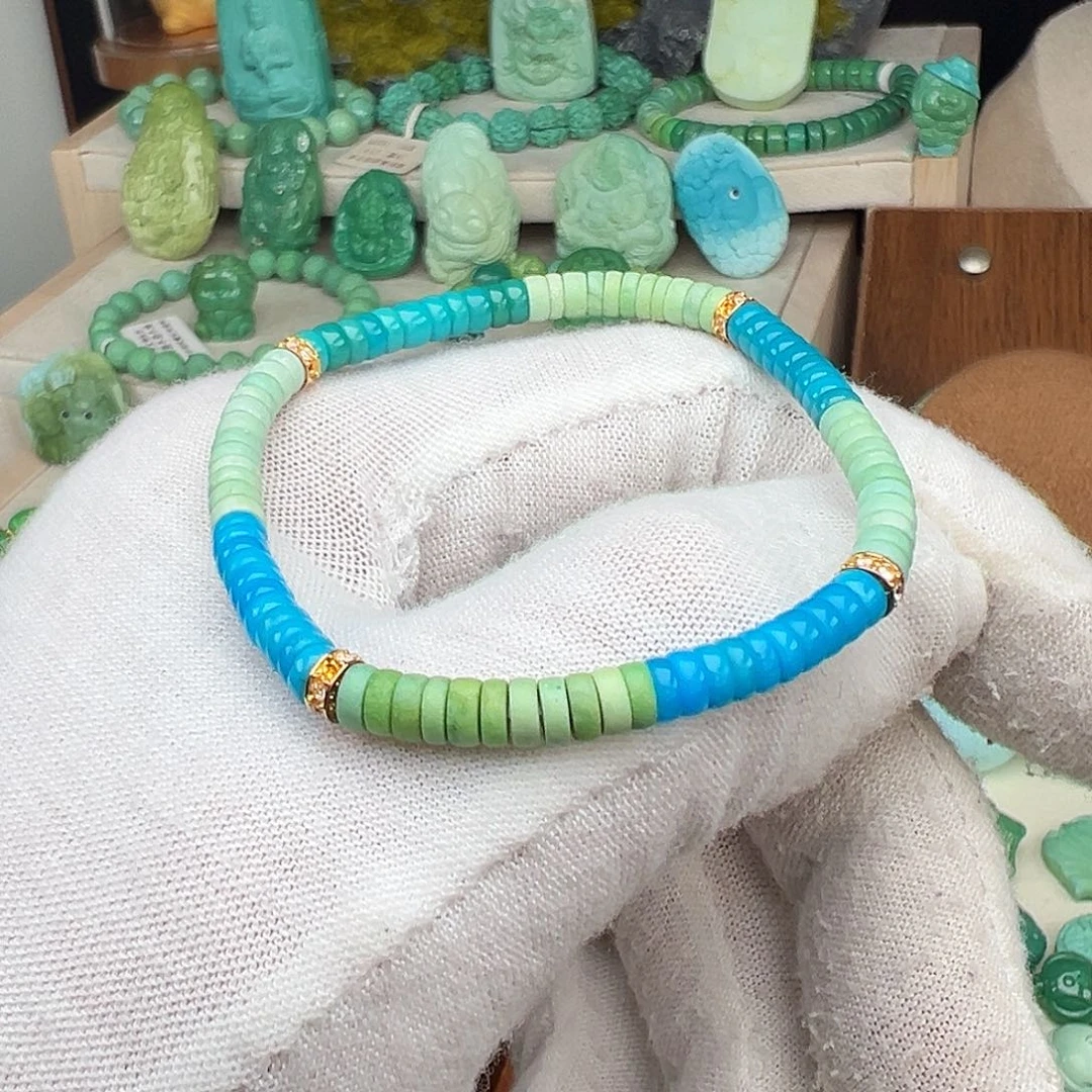 绿松石未镶嵌主播夏