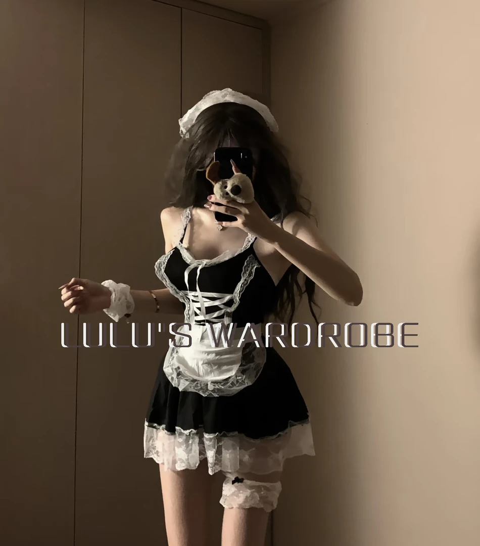 【露露衣橱】辣妹咖啡cosplay女装1