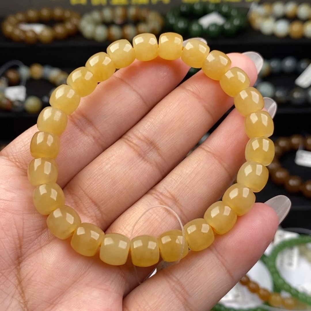 和田玉手串未镶嵌