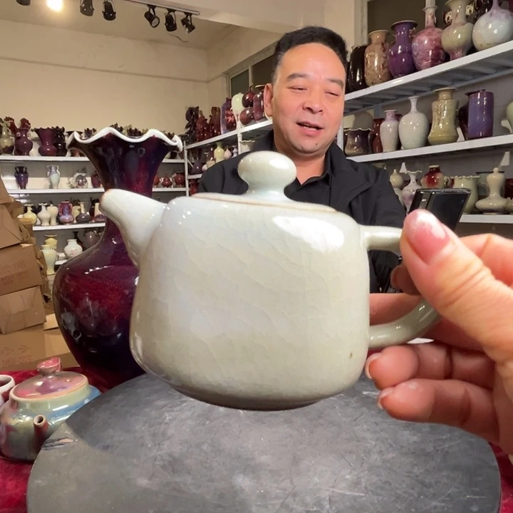 牛家钧窑牛自恒老师钧瓷