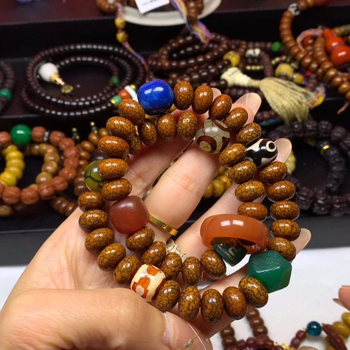 星月菩提吊坠菩提