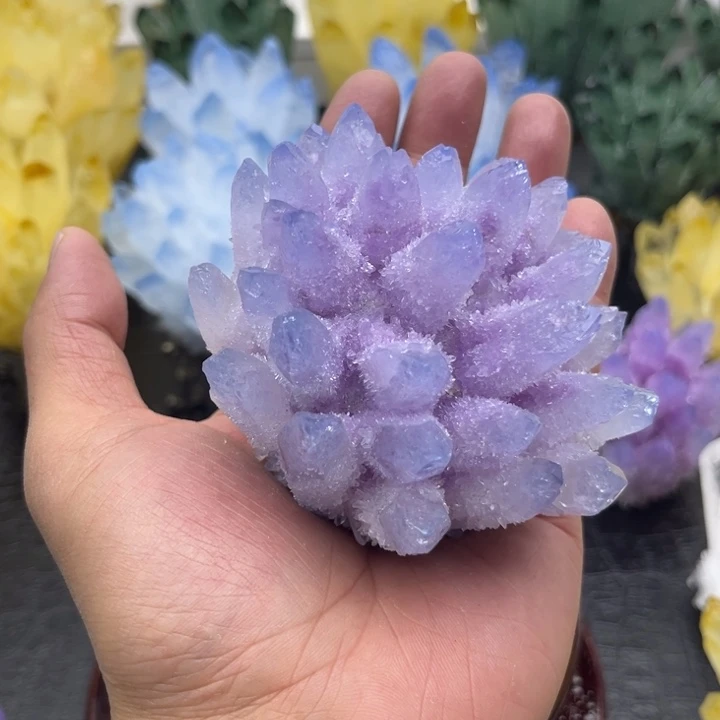 琉璃手工艺品w*i晶簇