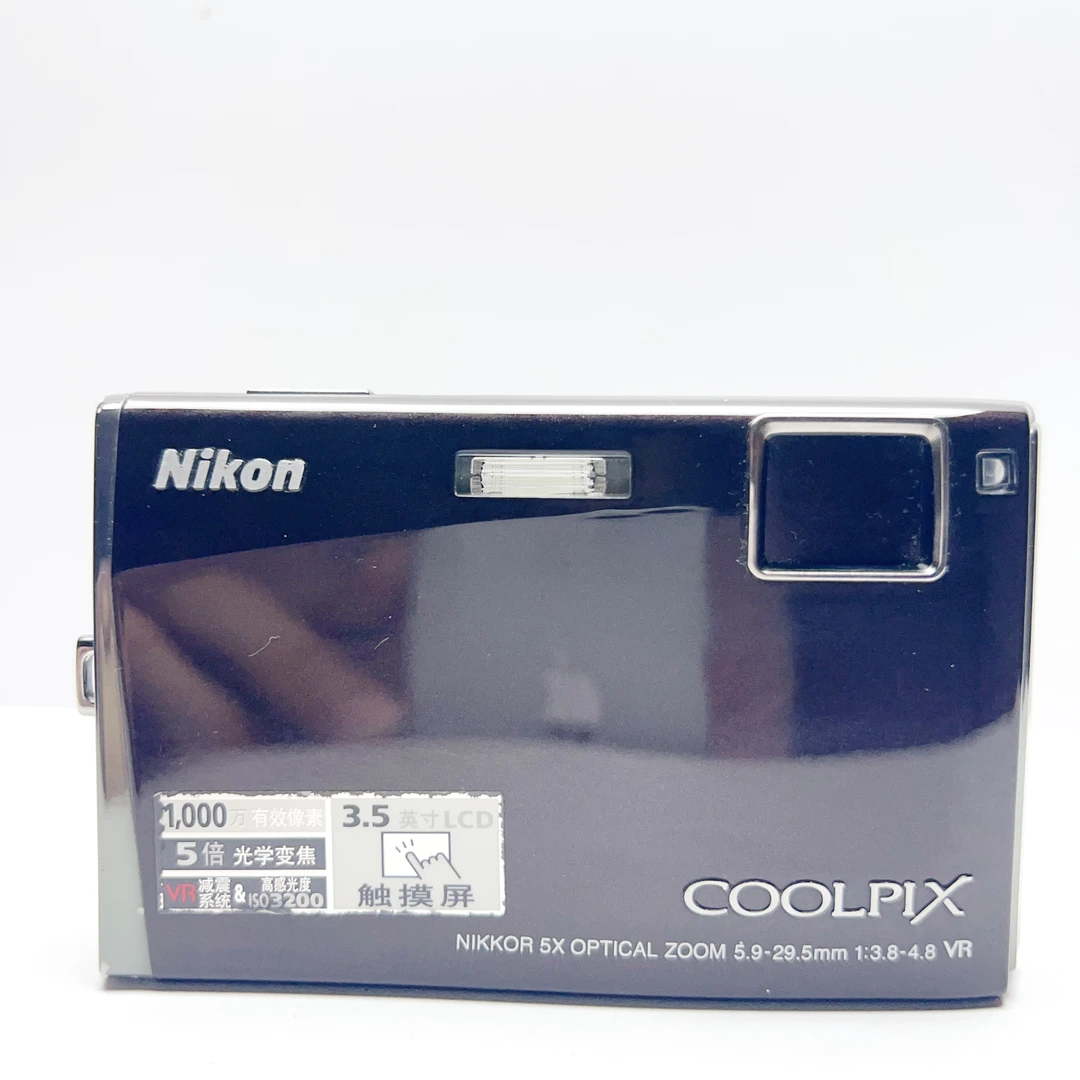 9新 Nikon/尼康 S60触摸屏柔焦冷白色彩浓郁1000万像素人景皆可