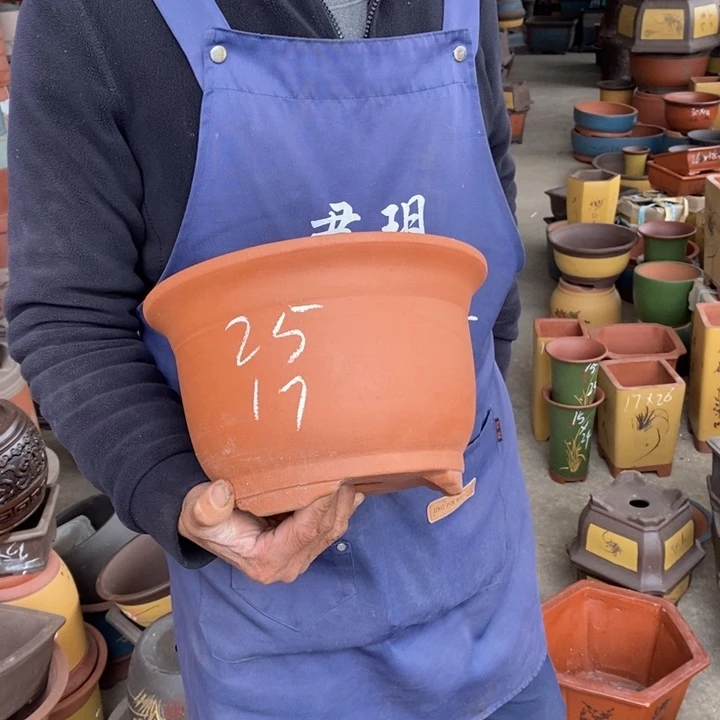 紫砂花盆紫砂花盆